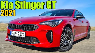 Kia Stinger GT 2021 I 3.3 T-GDI AWD V6 Twin-Turbo I 366 PS 510 Nm I Test Fahrbericht Review Racing