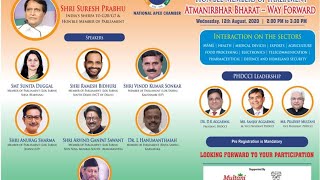 #LiveNow at the Interactive Session on Aatmnirbhar Bharat organised by PHD Chamber.