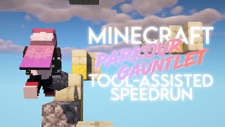 Minecraft Parkour Gauntlet TAS @4K480fps