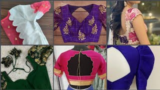 Blouse back neck latest trending beautiful designs