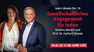 team::stream No. 24: Gesellschaftliches Engagement für jeden