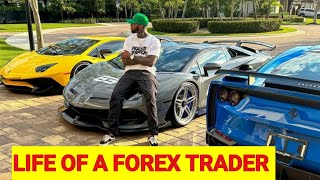 Rich Forex Trader Cue Banks Showing Off His Car Collection