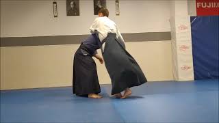 KAIZEN RYU AIKIDO "ABRAZO DEL OSO POR DETRÁS"