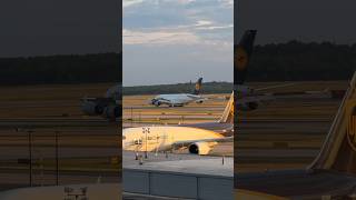 The Beast A380 arrived from Frankfurt. #shorts #airplane #planespotting #landing @DMVFlights