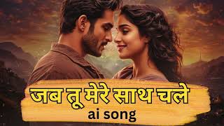 Jab Tu Mere Saath Chale |  जब तू मेरे साथ चले | Hindi Song | Ai Song | #aisongs  #ai #hindisong