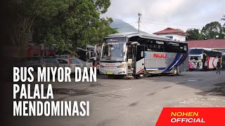 Bus Miyor Dan Palala Mendominasi Keberangkatan