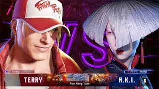 Terry Bogard vs. A.K.I.