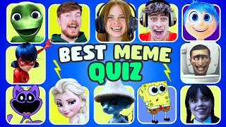 GUESS MEME SONG & WHO'S SINGING😀🚽Skibidi Toilet, Salish Matter, Elsa, Gedagedi | SUPER MEGA QUIZ