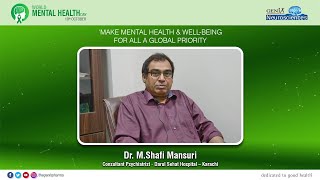 Dr. M. Shafi Mansuri | World Mental Health Day 2022!