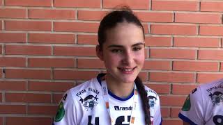 #BALONMANO: Sonia Pastor y Michelle Rico, jugadoras del CBF Elda Prestigio cadete,