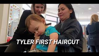 FILIPINA-BRISTISH living in the netherland: TYLER FIRST HAIRCUT