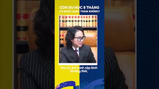 CON DU HỌC 8 THÁNG CÓ ĐƯỢC SANG THĂM KHÔNG?