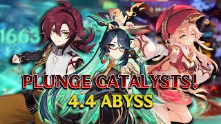 I TURNED C6 HEIZOU & C6 YANFEI INTO PLUNGE CARRIES! (C2R5 Xianyun) | 4.4 Abyss 12