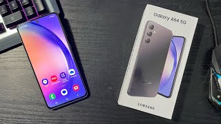 Samsung A54 Unboxing