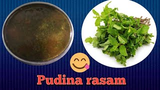 புதினா ரசம்|Pudina Rasam|Mint leaves Recipe|ft.Jayanthi