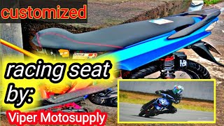 Paano gumawa ng Customized racing seat? by: viper motosupply works