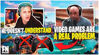 Ninja Reacts to Joe Rogan Calling Video Games A WASTE OF TIME | SypherPK On Why He QUIT Competitive