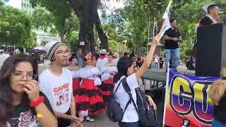 EN VIVO Así va la marcha de apoyo a las reformas del presidente Gustavo Petro en #Cúcuta.