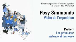 Visite commentée de l'exposition Posy Simmonds : "Les prémices : enfance et jeunesse"