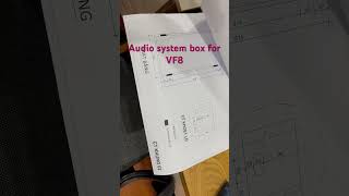 New audio system box - VF8