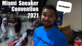 THEY STOLE OUR SHOE?! LOT 1 OFF-WHITE DUNK SOLD?! MIAMI SNEAKER CONVENTION 2021!