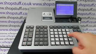 Casio SRS4000 / PCRT2500 / SRS920 How To Activate The Non-Graphic Text Till Receipt Header Message