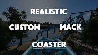 Realistic custom Mack coaster - planet coaster