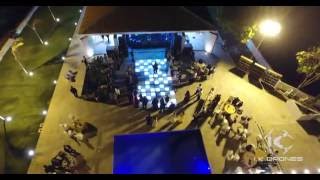 Casamento Picos-PI - Barbara & Diego - Imagens só com DRONE IKDRONES