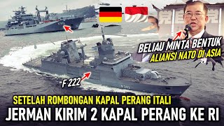 GILIRAN JERMAN KIRIM KAPAL² PERANG KE RI, JEPANG MINTA BENTUK GENG NATO di ASIA, AS MERESPON