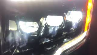 2010 Ford F-150 with Morimoto XB LED headlights and fog lights walk around