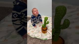 Wait for it…He was not happy with his new toy l Rose Baby l #shorts