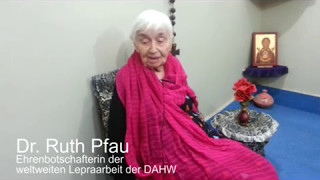 Dr. Ruth Pfaus Glückwünsche an die DAHW