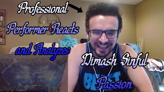 Professional Performer Reacts and Analyzes Dimash Sinful Passion