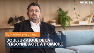 Formation DPC "Douleur aiguë de la personne âgée à domicile" en e-learning