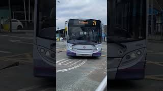 First Cymru YX14 RVW Enviro 200At Bridgend On The 74 Route   #uk #transport #bus #firstbus #bridgend