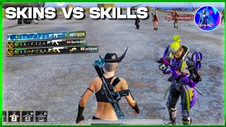 SKINS VS SKILLS WHO WILL WIN?? | FARIS GAMING | PUBG MOBILE