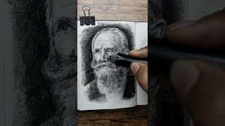 Freehand Charcoal Drawing || Portrait Drawing || Draw In