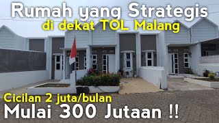 INI DIA RUMAH MURAH DI DEKAT EXIT TOL MALANG ‼️ CUMA 300 JUTAAN KALIAN SUDAH PUNYA