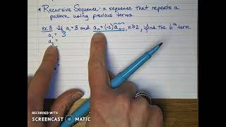 Lesson 10.1: Sequences, Series and Sigma Notation(part one)