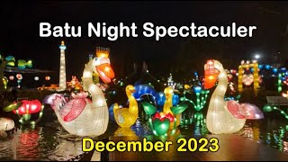 Batu Night Spectaculair, Malang, Indonesia with exciting and entertaining rides