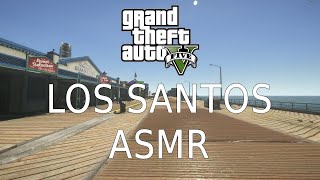 Scenery of Los Santos - Rockford Hills to Del Perro Pier Relaxing Walk - GRAND THEFT AUTO V