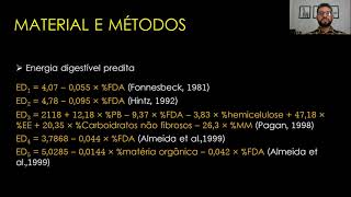 #63 "ESTIMATIVA DO VALOR DE ENERGIA DIGESTÍVEL EM CONCENTRADOS COMERCIAIS DESTINADOS AO CONSUMO..."
