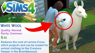 How To Get Wool From Llamas - The Sims 4