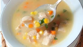 RESEP CREAM SOUP SIMPLE ALA RESTO