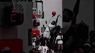 Bronny James blocks his own shot 😭💯 #shorts #bronny #bronnyjames