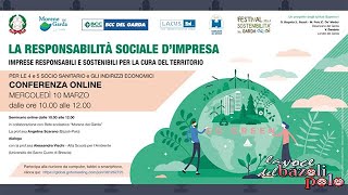 “Imprese responsabili e sostenibili per la cura del territorio” (10.03.2021)