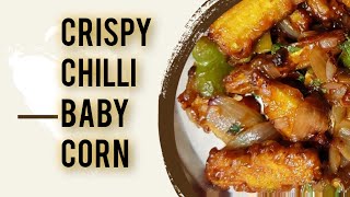 Crispy Chilli Baby Corn | बेबी कॉर्न #recipe #food #cooking #fy #cooking #yt #fyp #foodie #shorts