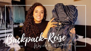 BACKPACK-REISE nach SÜDOSTASIEN ✨ | Ich zeige euch was wir alles mitnehmen | IamAniva