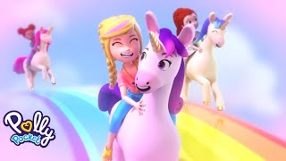 Polly Pocket's BEST Unicorn Adventures | Kid Cartoons | Compilations