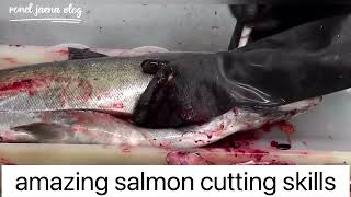 world fastest salmon cutter